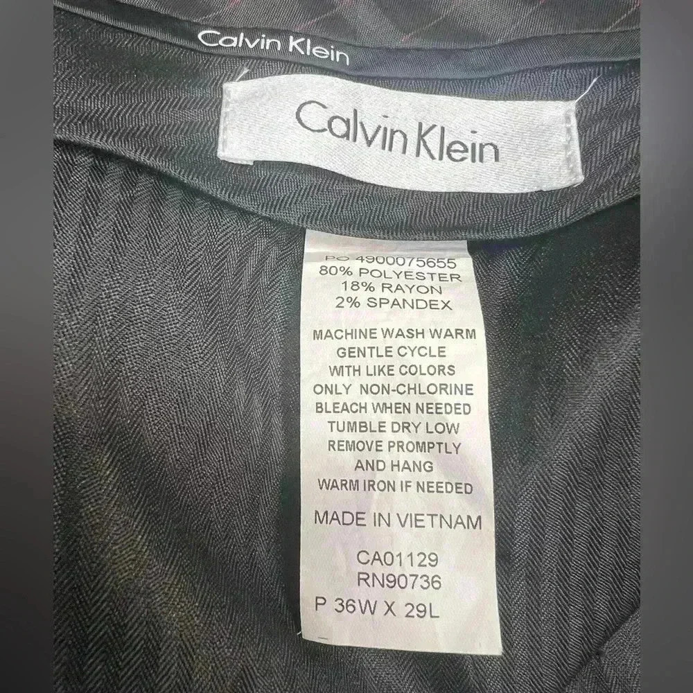 Calvin Klein Men’s Navy Blue Pants - Picture 3 of 3